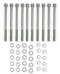 Holley Sniper Silver Valve Cover Bolt Kit 64-91 LA V8 Ram,Dakota